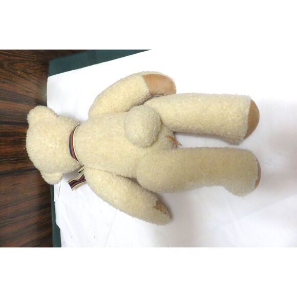Dept 56 15" JOINTED PLUSH TEDDY BEAR - Picture 3 of 4